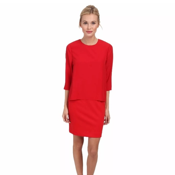 ted baker red dress sale
